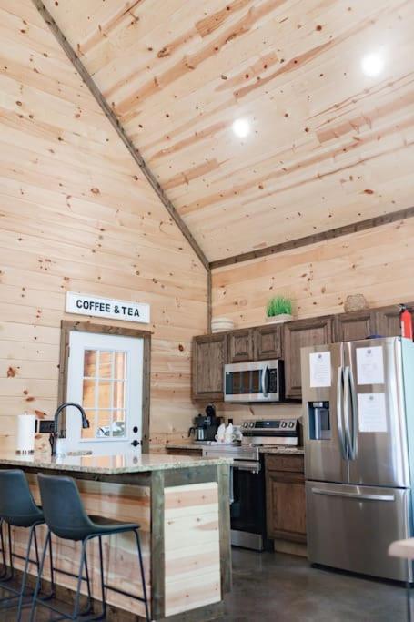 The Secluded Reset Button Cabin Broken Bow Eksteriør bilde