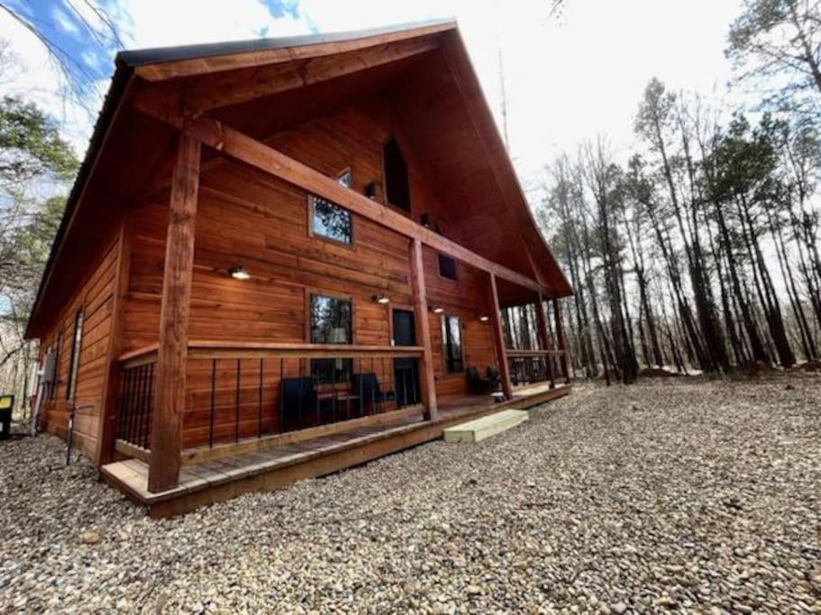 The Secluded Reset Button Cabin Broken Bow Eksteriør bilde